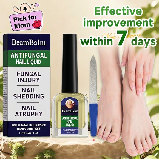 [Special effects] BeamBalm antifungal nail liquid Toenail Fungus Extra Strength,Antifungal Solution for Toenail or Fingernail, Triple ActionFormula for Remove Fungal, Repair and Renewal DamagedNails.