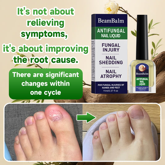 [Special effects] BeamBalm antifungal nail liquid Toenail Fungus Extra Strength,Antifungal Solution for Toenail or Fingernail, Triple ActionFormula for Remove Fungal, Repair and Renewal DamagedNails.
