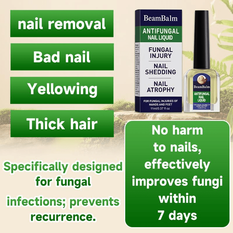 BeamBalm antifungal nail treatment for fungal nail care and damaged nails