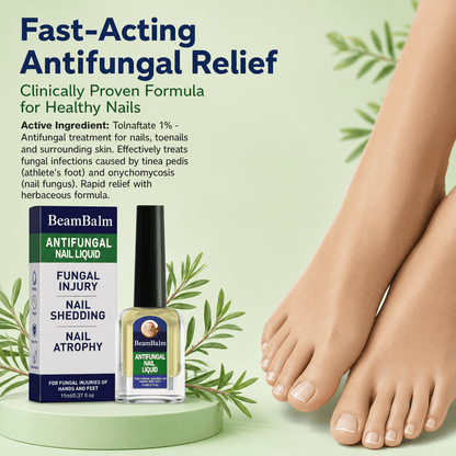 BeamBalm Antifungal Nail Liquid with Tolnaftate 1% for toenail fungus care